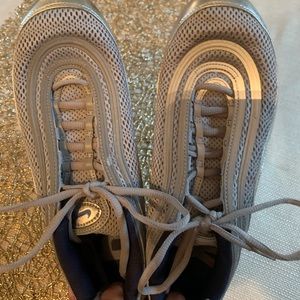 Silver, Gray & Navy Nike Air Max 97 Premium